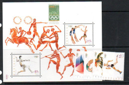 OLYMPICS - PORTUGAL  - 2000 - SYDNEY OLYMPICS SET OF 4 + SOUVENIR SHEET MINT NEVER HINGED  SG CAT £9+ - Zomer 2000: Sydney