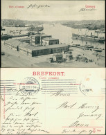 Postcard Göteborg Göteborg Parti Af Hamnen 1909  - Schweden
