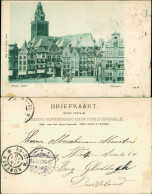 Postkaart Nimwegen Nijmegen Groote Markt 1900  - Other & Unclassified