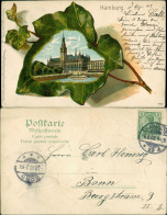 Ansichtskarte Hamburg Efeu-Litho: Rathaus 1903 Prägekarte - Sonstige & Ohne Zuordnung