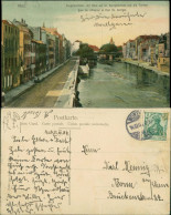 CPA Metz Zeughausstraße - Blick Georgenbrücke 1908  - Autres & Non Classés
