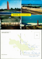 Ansichtskarte Laboe Marinedenkmal - U995 - Luftbild 1973 - Altri & Non Classificati