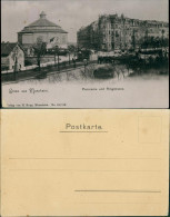Ansichtskarte Mannheim Panorama Und Ringstraße 1906  - Mannheim