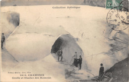 74-CHAMONIX-GLACIER DES BOSSONS-N°355-D/0141 - Chamonix-Mont-Blanc