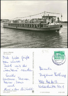 Ansichtskarte Waren (Müritz) Motorschiff Fontane 1983 - Waren (Mueritz)