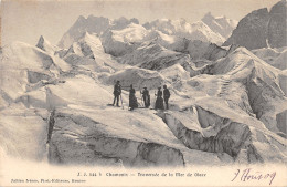 74-CHAMONIX-LA MER DE GLACE-N°355-D/0057 - Chamonix-Mont-Blanc