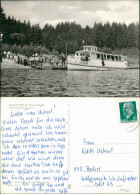 Ansichtskarte Pöhl Motorboot-Anlegestelle Schiff Elstertal 1971 - Pöhl