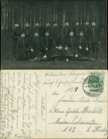 Soldatengruppe  Gewehre 1911 Privatfoto Stempel: Dresden Neustadt - Sonstige & Ohne Zuordnung