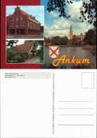Ansichtskarte Ankum Rathaus, Heimathaus, See Mit Kirche 1995 - Sonstige & Ohne Zuordnung