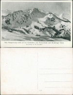 Sonthofen Alpe Rangiswand (1525m) Mit Ochsenkopf Und Riedberger Horn 1926 - Sonthofen