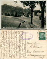 Ansichtskarte Kochel Am See Blick Auf Herzogstand Und Heimgarten Vom Tal 1937 - Other & Unclassified