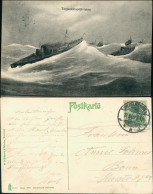 Ansichtskarte Militaria WK 1 Torpedobootdivision G1909  - War 1914-18