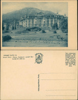 Postcard Slowakei Grand Hotel V Starom Smokovci, V Pozadi Slav- 1925 - Slowakei
