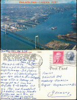 Philadelphia Aerial View Camden Port/Luftbild Mit Blick Auf Stadt, Hafen  1965 - Otros & Sin Clasificación
