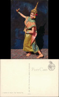 Posture Of "Lakorn" Thai Theatrical Play  Theater Volkstracht Thailand 1970 - Bekende Personen