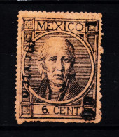 Mexico Scott #46  6c Mexico (complete Perforations) Mint No Gum CV: $40.00 Usd - Mexico