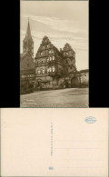 Ansichtskarte Bamberg Alte Hofhaltung Stadtteilansicht Strassen Partie 1925 - Bamberg