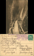 Mittenwald Umlandansicht Leutaschklamm Klamm Wasserfall Waterfall 1926 - Mittenwald
