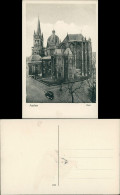 Ansichtskarte Aachen Aachener Dom Auto Vor Dem Dom, Kirche 1920 - Aken