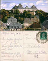 Augustusburg Erzgebirge Panorama-Ansicht, Wohnhäuser, Burg Fernblick 1928 - Augustusburg