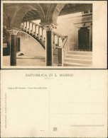 Postcard San Marino Palazzo Del Governo - Particolare Della Scala 1925 - San Marino