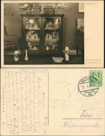 Ansichtskarte  Wohnung Zimmer Innenansicht Großmutters Glasschrank 1926 - Zonder Classificatie