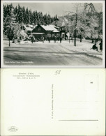 Ansichtskarte Oberhof (Thüringen) Waldkaffee Obere Schweizerhütte 1932 - Oberhof