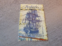 Voiliers - La Boussole - 0.55 € - Yt 4254 - Multicolore - Oblitéré - Année 2008 - - Ships