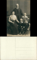 Fotokunst Familien Porträt Foto Gruppenfoto, Kinder, Children 1920 Privatfoto - Retratos