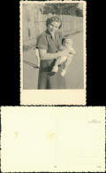 Menschen Soziales Leben - Kinder Frau Mit Baby Im Arm 1940 Privatfoto - Ritratti