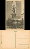 Ansichtskarte Mittenwald Partie Am Denkmal M. Klotz, Brunnen-Denkmal 1920 - Mittenwald