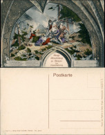 Meißen Schloss Albrechtsburg - Wandgemälde Prinzenbefreiung 1908 - Meissen