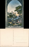 Ansichtskarte Meißen Schloss Albrechtsburg - Wandgemälde Schloss 1908 - Meissen
