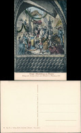 Ansichtskarte Meißen Schloss Albrechtsburg Wandgemälde Einzug 1908 - Meissen