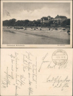 Ansichtskarte Scharbeutz Strand, Villen, Kabinenwagen 1930 - Autres & Non Classés