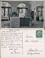 Postcard Bad Altheide Polanica-Zdrój Wandelhalle - Großer Sprudel 1938 - Schlesien