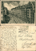 Ansichtskarte Altstadt-Hamburg Mönckebergstraße, Straßenbahn 1936 - Sonstige & Ohne Zuordnung