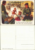 Ansichtskarte .Schweiz Aktion Für Das Weisstannental Scherzkarte Pakete 1965 - Autres & Non Classés