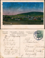 Ansichtskarte Großpostwitz Budestecy Lunakarte: Stadt, Bahnhof 1909 Luna - Other & Unclassified