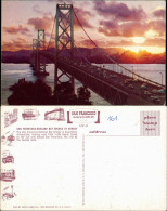 Postcard San Francisco City By The Golden Gate, Brücke, Bridge 1960 - Otros & Sin Clasificación