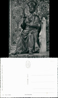 Postcard Vatikanstadt Rom S. Pietro - Statue 1962 - Vaticano (Ciudad Del)