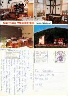 Hannoversch Münden Hann. Münden Gasthaus Gaststätte Weserstein  1990 - Hannoversch Muenden