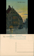 München Kgl Hofbräuhaus Bier-Lokal Künstlerkarte 1910  Aufgabeort Hofbräuhaus" - München