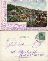 Ansichtskarte Loschwitz-Dresden Blick Vom Burgberg 1901 - Dresden