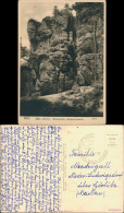 Ansichtskarte Rathen Rauenstein, Lehmannschlucht 1958/1957 Walter Hahn:13215 - Rathen