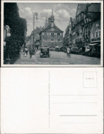 Ansichtskarte Bad Kissingen Marktplatz, Martstände - Drogerie 1934 - Bad Kissingen