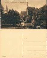 Postcard Bromberg Bydgoszcz Braheinsel Kat. Kirche 1915 - Polonia