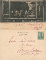 Ansichtskarte Innere Altstadt-Dresden Centraltheater - Hauptvorhang 1906 - Dresden