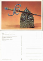 Postkarte Historisichen Museum Dresden: Degen Gefäß Vergoldet Türkisen 1983 - Ohne Zuordnung
