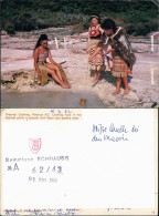 Ansichtskarte  Maori Neuseland New Zealand 1982 - Costumi